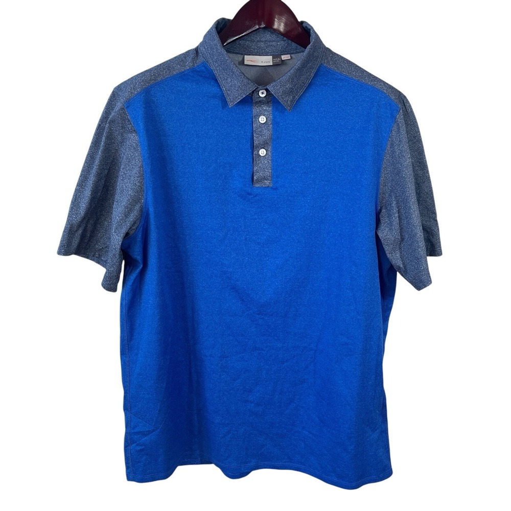 Kjus Stowe‎ Primeflex Performance Polo Mens XL Stretch Golf Pickleball Shirt UPF
